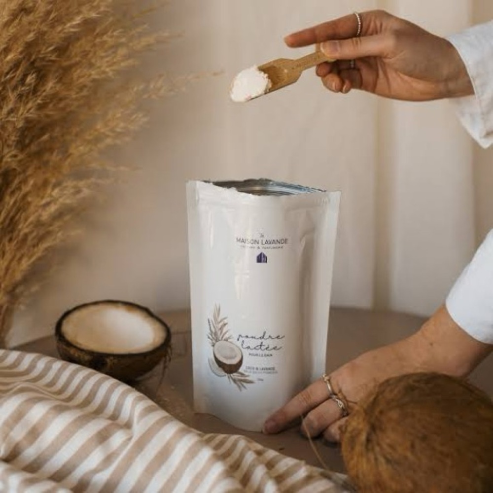 Coconut & Lavander Milky Bath Powder